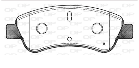 BPA0840.10	PLAQUETTES DE FREIN